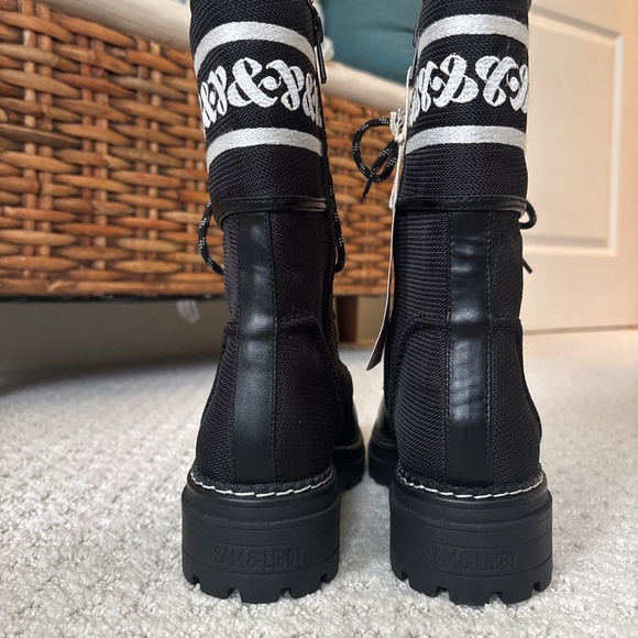 Sam and Libby Stella Combat Boots - Picture 3 of 3